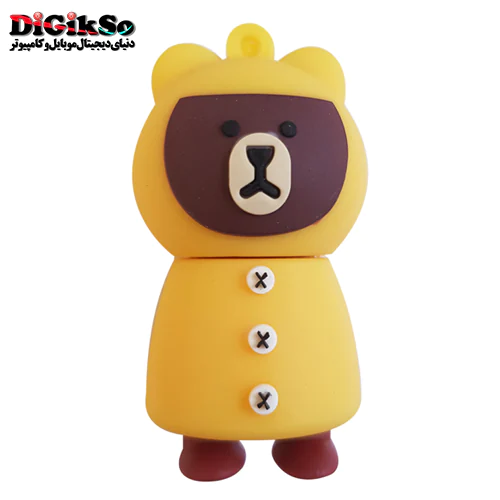 فلش عروسکی 32 گیگ طرح خرس هودی پوش مدل Hoody Bear BE-14