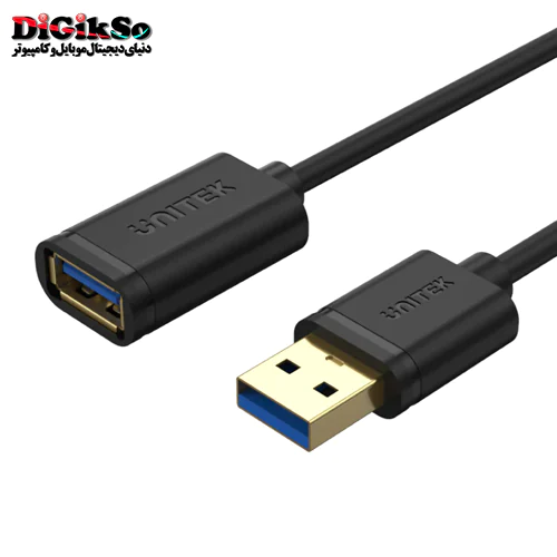 کابل افزایش طول USB 3.0 یونیتک مدل Y-C457GBK به طول 1 متر