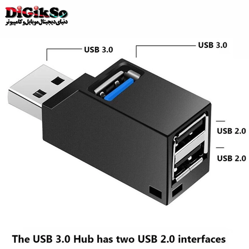 هاب 3 پورت USB ایلون مدل H303