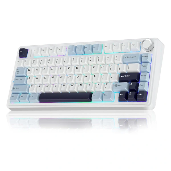 کیبورد مکانیکی گیمینگ AULA F75 سه حالته