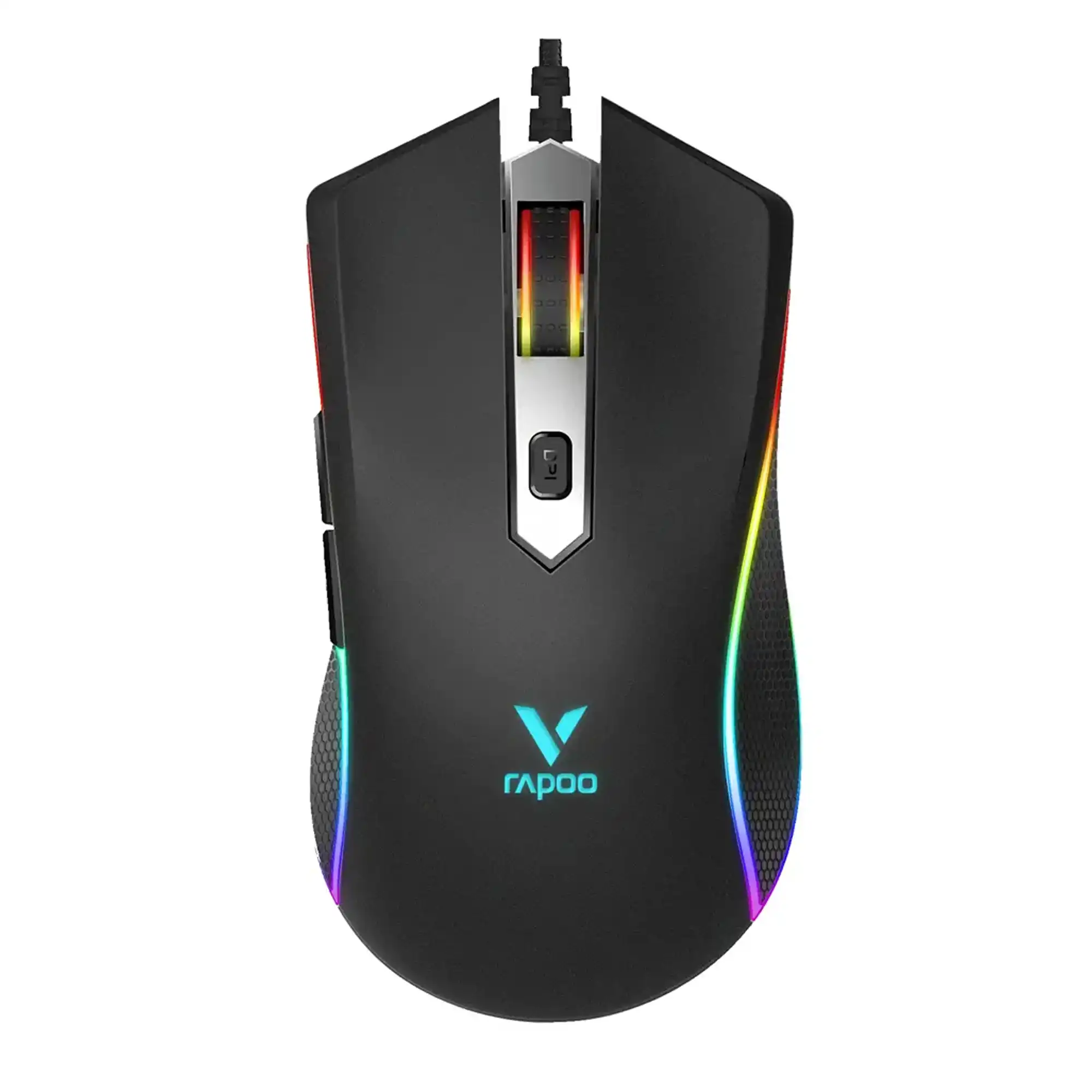 موس گیمینگ رپو مدل Rapoo V28S | سنسور اپتیکال 6200DPI