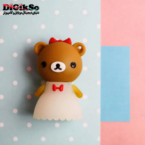 فلش عروسکی 32 گیگ طرح خرس عروس مدل Baby Girl Bear BE-11