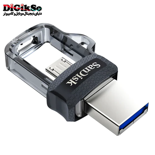فلش OTG سن دیسک USB3.0 مدل Ultra Dual Drive M3 SDDD3 ظرفیت 16 گیگ