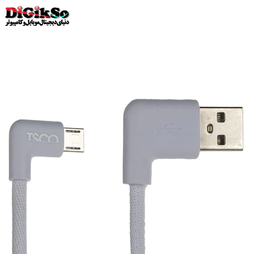 کابل شارژ و دیتا micro USB به USB تسکو مدل TC 59N به طول 20 سانتی متر