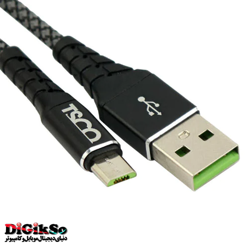 کابل شارژ micro USB به USB تسکو مدل TC A104 به طول 1 متر