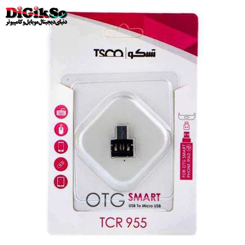 تبدیل microUSB OTG به USB2.0 تسکو مدل TCR 955
