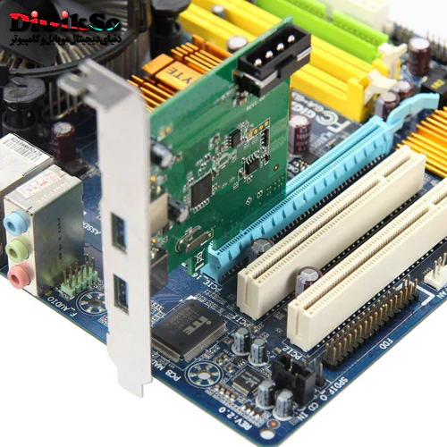 کارت PCI-E دو پورت هاب USB 3.1 یونیتک مدل Y-7305
