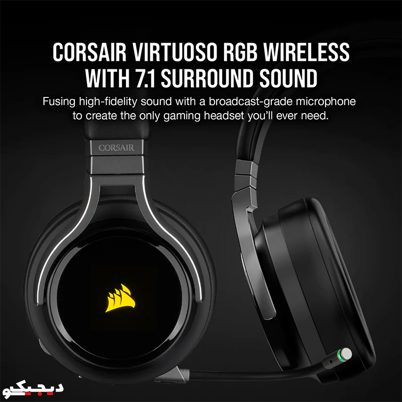 CORSAIR VIRTUOSO RGB WIRELESS High-Fidelity Gaming Headset