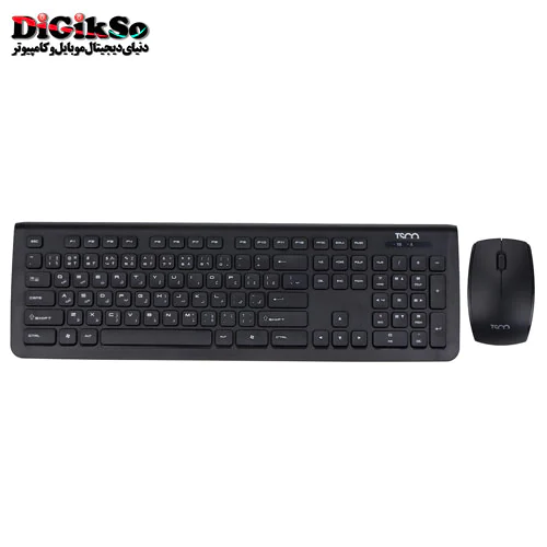 کیبورد و موس بی سیم تسکو مدل TSCO TKM 7018W
