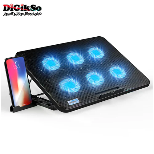 پایه خنک کننده(کول پد) لپ تاپ کول کلد مدل CoolCold F5