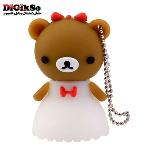 فلش عروسکی 32 گیگ طرح خرس عروس مدل Baby Girl Bear BE-11