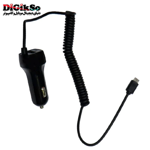 شارژر فندکی هویت مدل HV-UC2020 همراه با کابل microUSB
