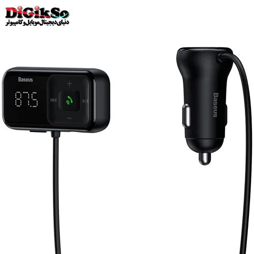 شارژر فندکی و پخش کننده بلوتوث باسئوس مدل CCTM-E01