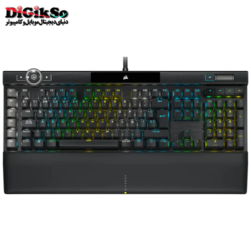 کیبورد گیمینگ مکانیکال کورسیر مدل K100 RGB