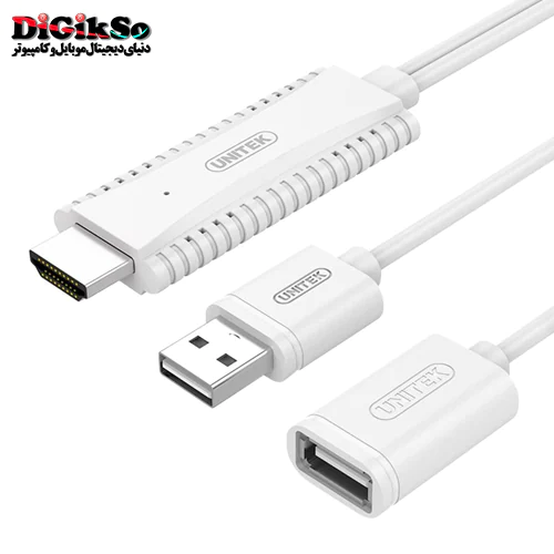کابل MHL تبدیل USB به HDMI یونیتک مدل M101AWH