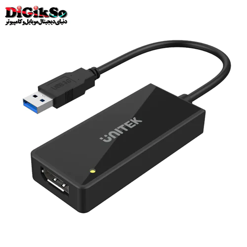 تبدیل USB به Display Port یونیتک مدل Y-3703