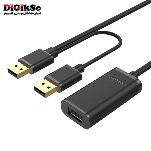 کابل افزایش طول USB 2.0 یونیتک مدل Y-277 به طول 5 متر