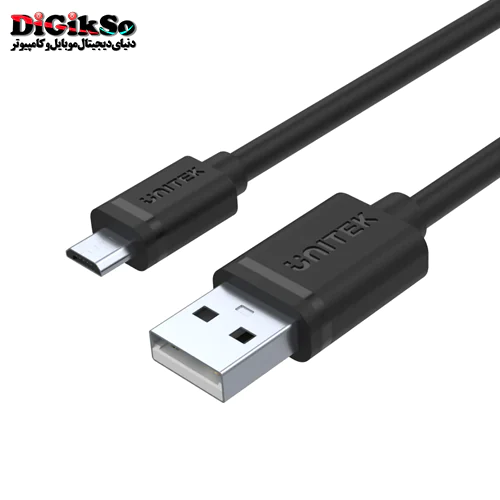 کابل شارژ micro USB یونیتک مدل Y-C435GBK به طول 3 متر