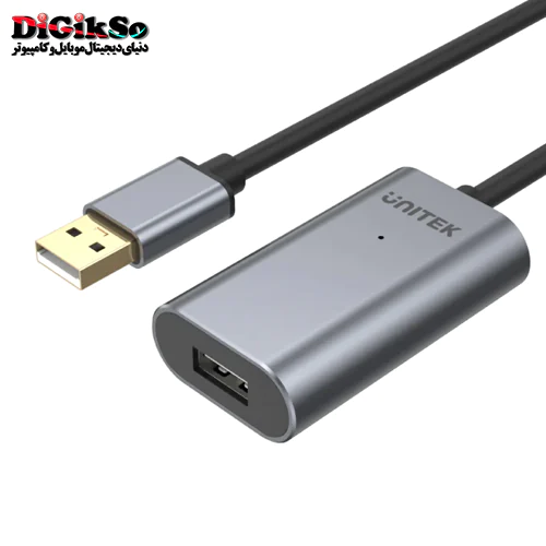 کابل افزایش طول USB 2.0 یونیتک مدل Y-271 به طول 5 متر