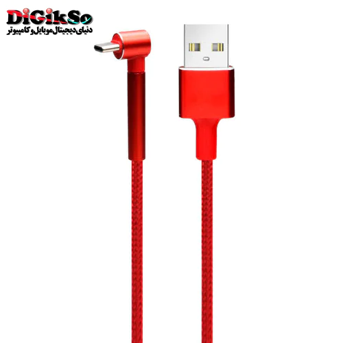 کابل تایپ سی به USB تسکو مدل TC C185 یکسر L به طول 1 متر
