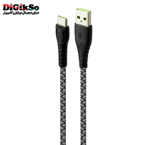 کابل کنفی تایپ سی به USB تسکو مدل TC C206 به طول 1 متر