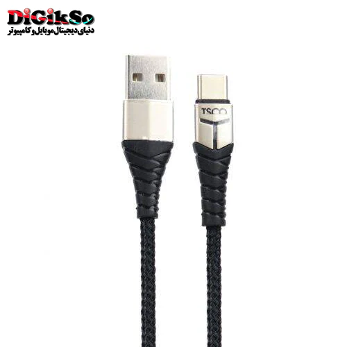 کابل Type-C به USB تسکو مدل TC C186 به طول 1 متر