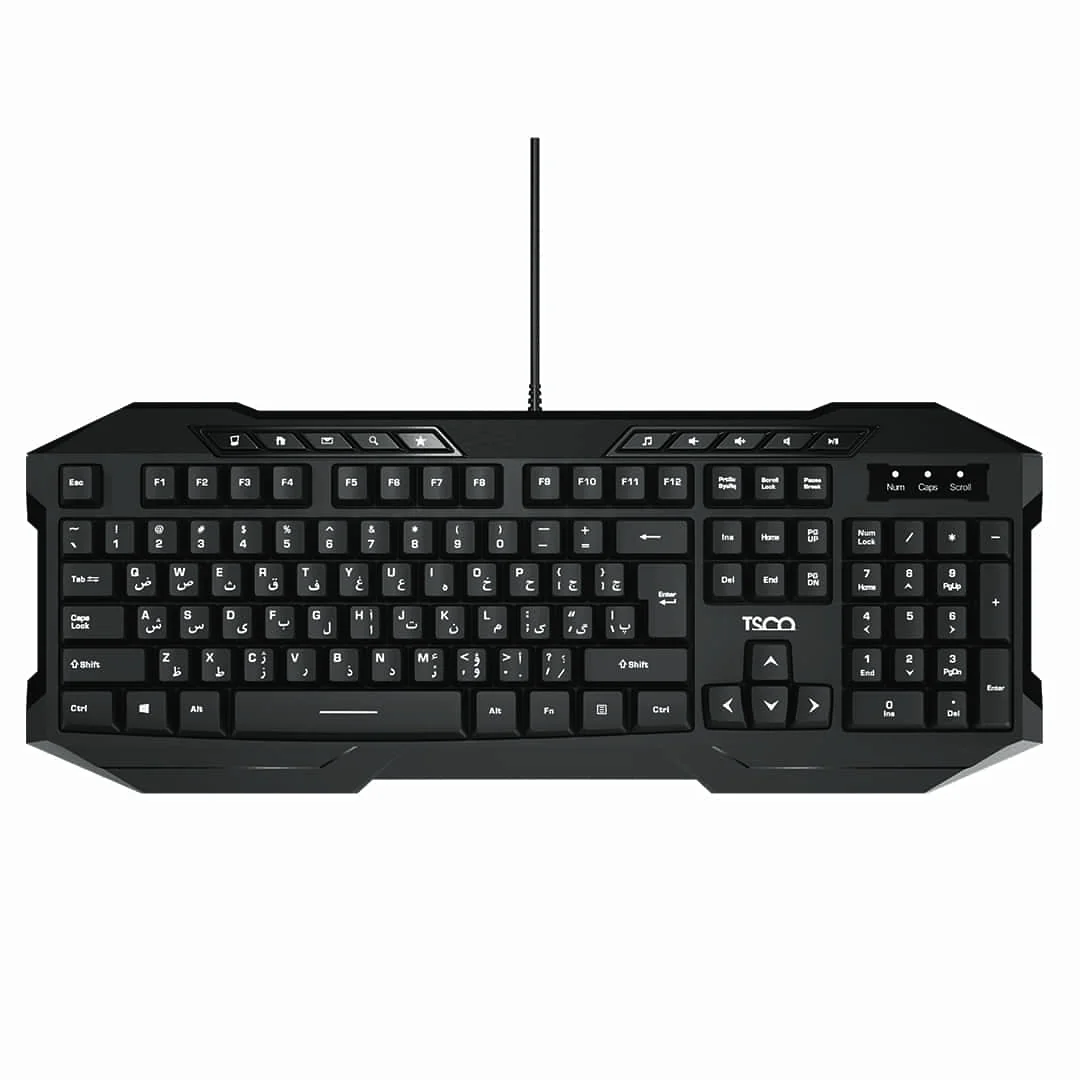 کیبورد سیم دار تسکو مدل TK 8042