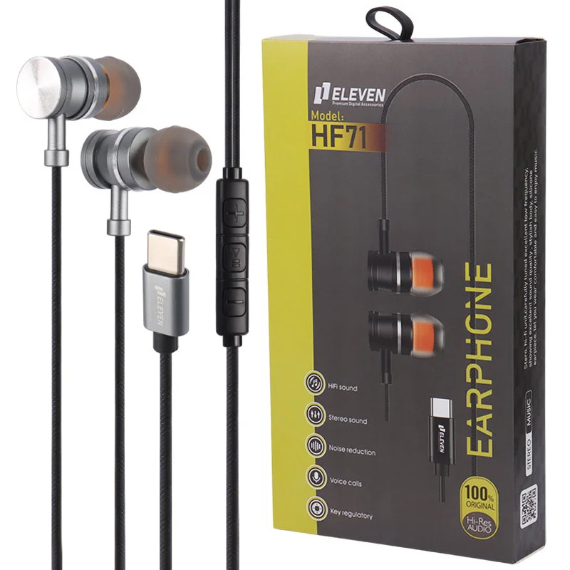 هندزفری Type-C ایلون مدل Eleven HF71