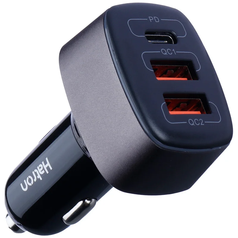 شارژر فندکی فست شارژ هترون مدل HCC3210PQ 20W