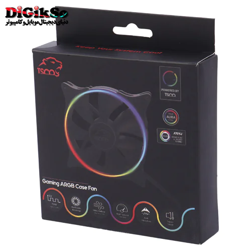 فن کیس گیمینگ تسکو مدل GFAN 130