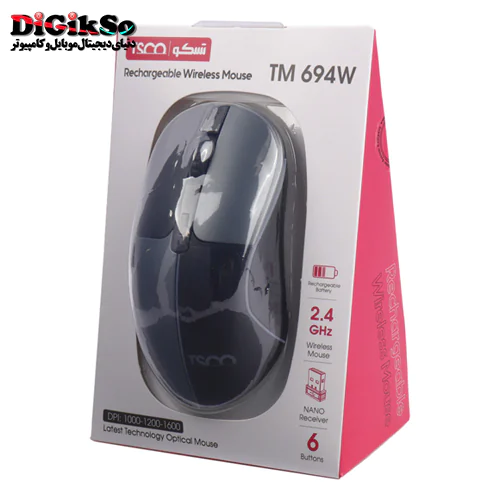 ماوس بی سیم تسکو مدل TM 694W