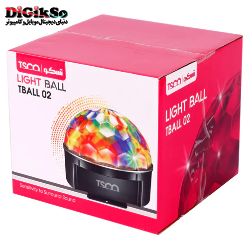 چراغ رقص نور تسکو مدل TBALL 02