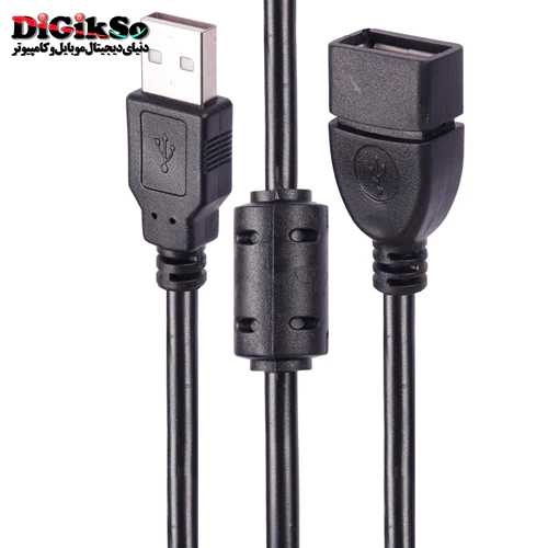 کابل افزایش طول USB2.0 ایلون به طول 30 سانتی متر