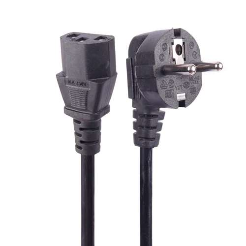 کابل برق پاور کیس 3 پین ایلون مدل EU-C13 به طول 1.5 متر