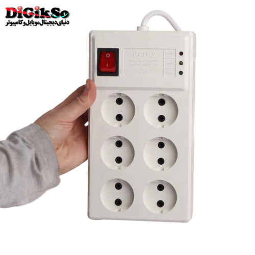 محافظ برق 6 کانال 3 متری ایلون مدل VP9006