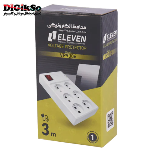 محافظ برق 6 کانال 3 متری ایلون مدل VP9006