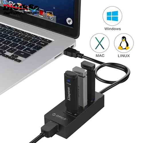 هاب 4 پورت USB3.0 اوریکو مدل HR01-U3