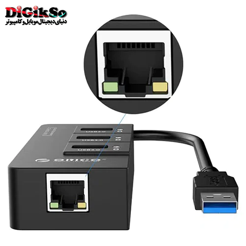 هاب 4 پورت USB3.0 اوریکو مدل HR01-U3