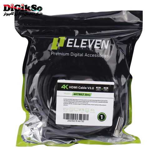 کابل HDMI V2.0 4K ایلون مدل 4K750 به طول 7.5 متر