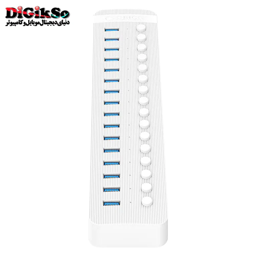 هاب 16 پورت USB3.0 اوریکو مدل CT2U3-16AB + آداپتور