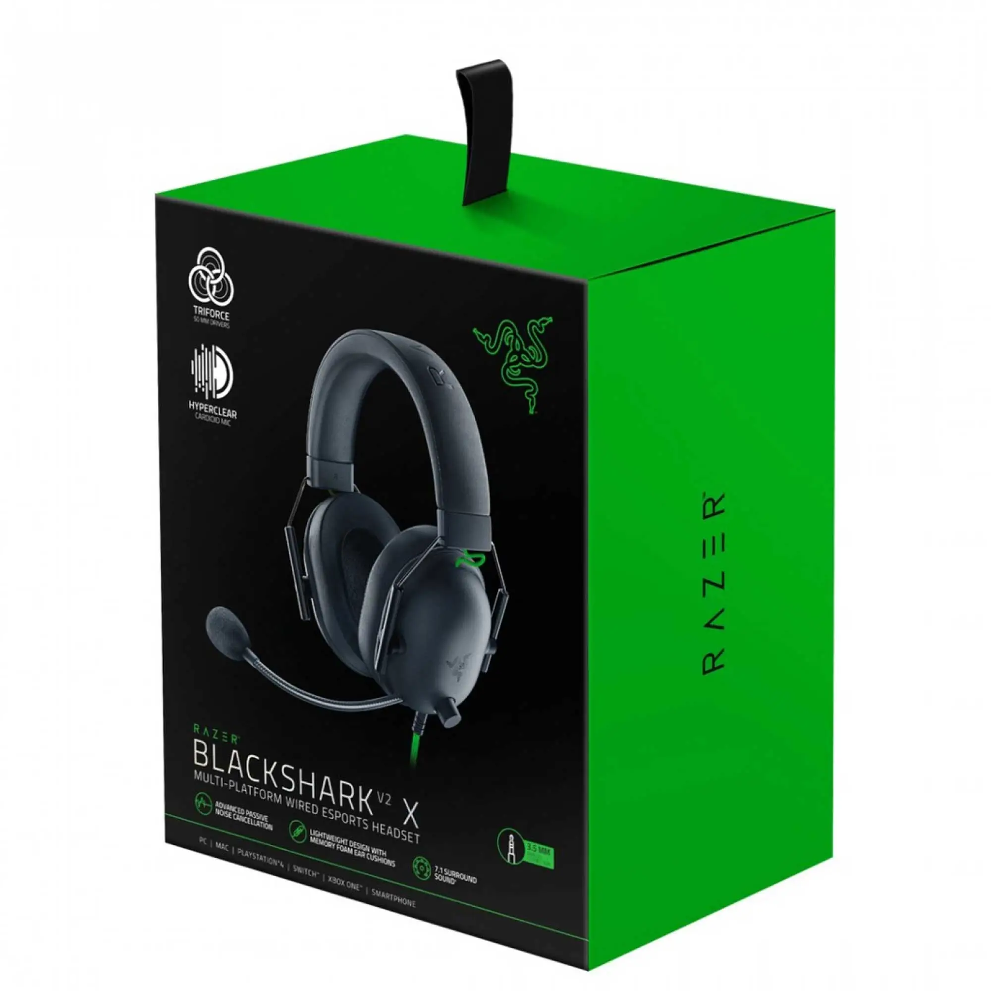 هدست گیمینگ ریزر مدل BlackShark V2 X USB