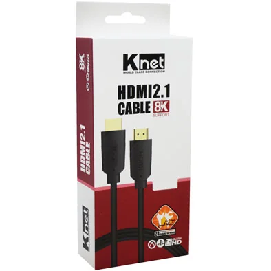 کابل تصویر HDMI ورژن 2.1 کی نت با پشتیبانی از 8K طول 1.5 متر مدل K-CH210015
