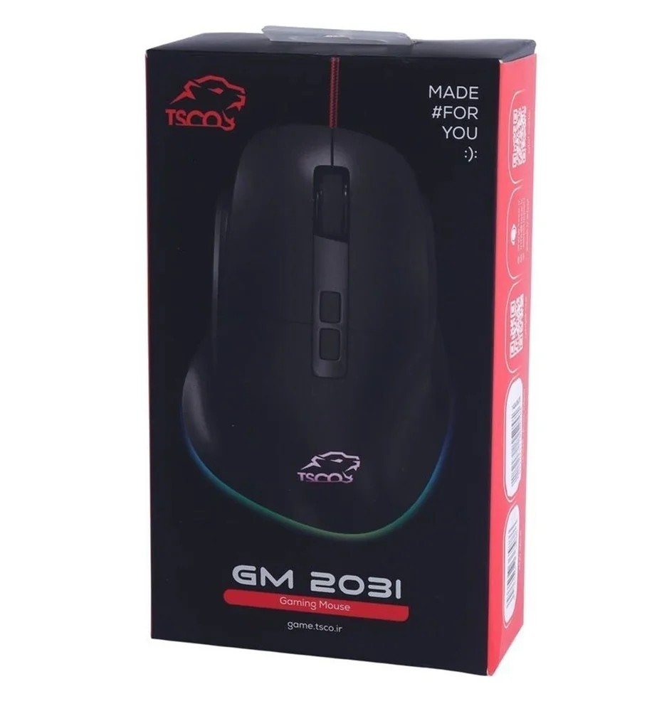 موس گیمینگ باسیم تسکو مدل GM 2031