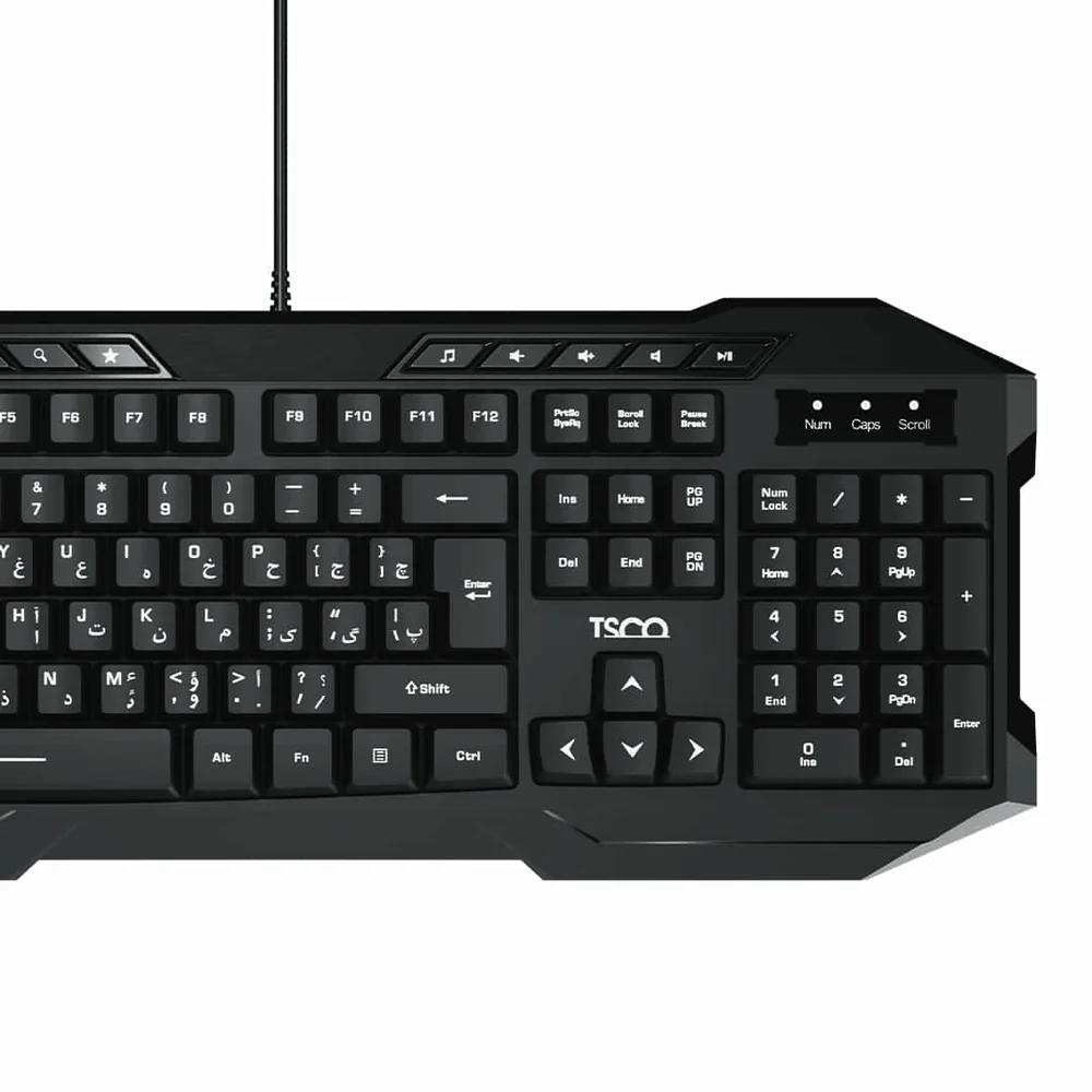 کیبورد سیم دار تسکو مدل TK 8042