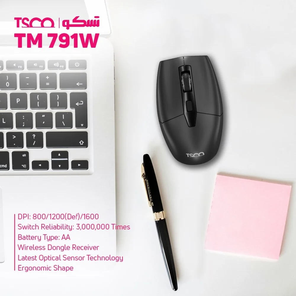 موس بی سیم تسکو مدل TM 791W
