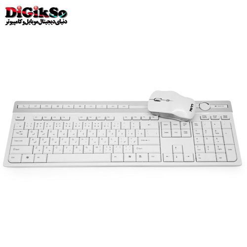 کیبورد و موس بی سیم تسکو مدل TSCO TKM 7106W