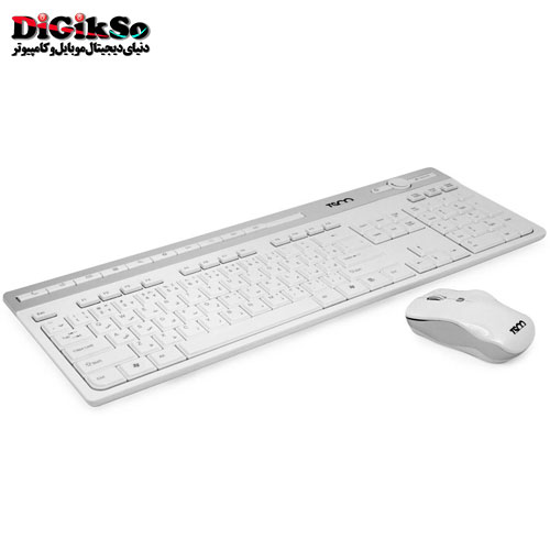 کیبورد و موس بی سیم تسکو مدل TSCO TKM 7106W