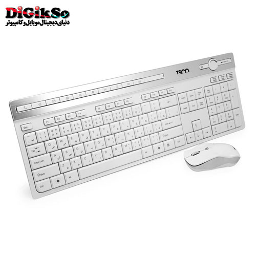 کیبورد و موس بی سیم تسکو مدل TSCO TKM 7106W