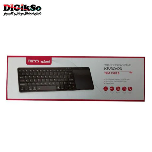 کیبورد بلوتوثی تسکو مدل TSCO TKM 7320B