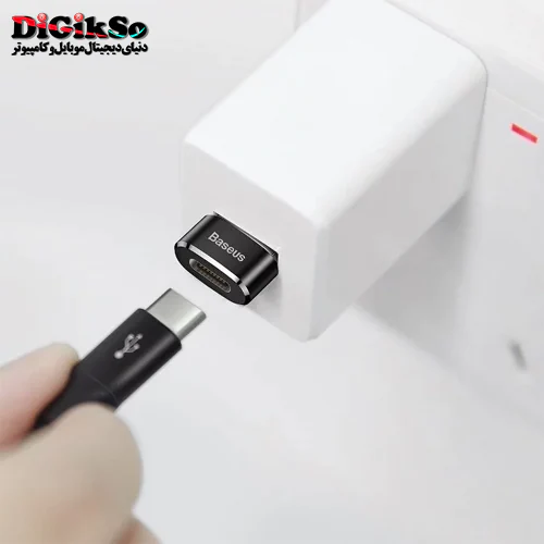 مبدل Type-C به USB باسئوس مدل CAAOTG-01